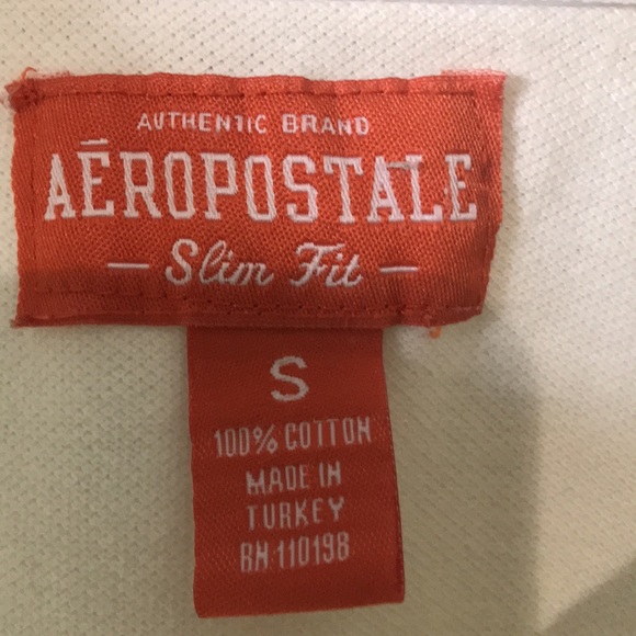 Aeropostale Button Up, Slum Fit Polo - Picture 3 of 5